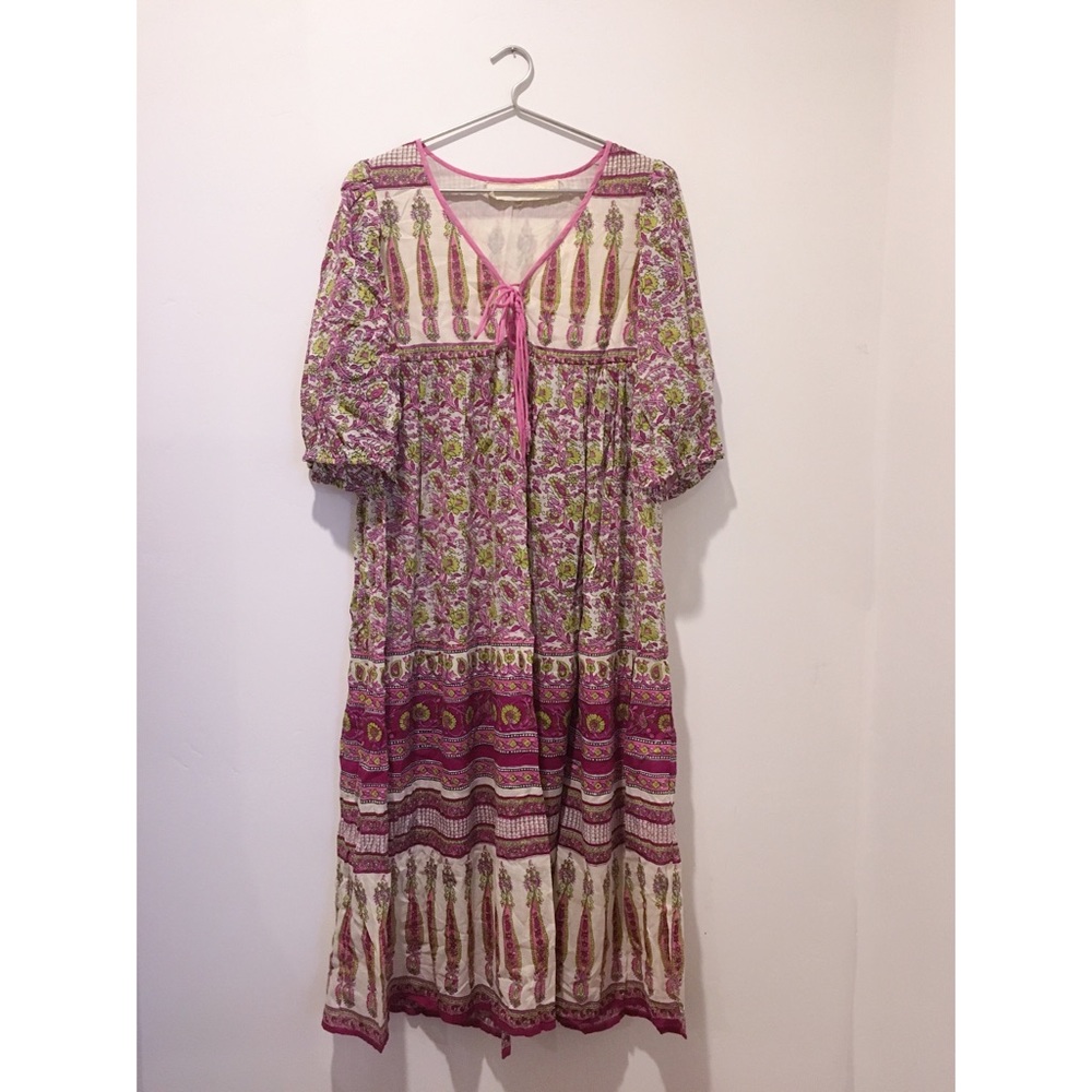 Jen's Pirate Booty Floral Midi Dress